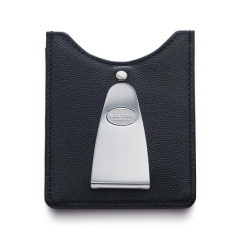 Kreditkartenhalter mit Geldscheinklammer Schwarz