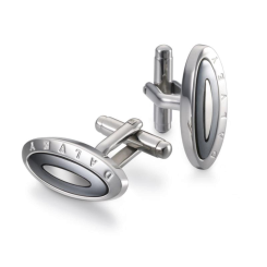 Manschettenknöpfe Eclipse Hämatit 