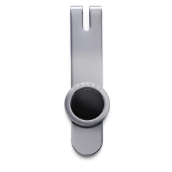 Geldscheinklammer CROWN Schwarzer Onyx