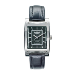 Dalvey Grand Tourer Roadster Schwarz mit Lederarmband