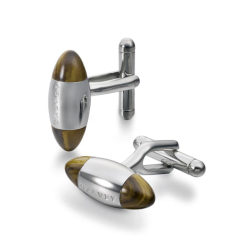 Manschettenknöpfe Zeppelin Tigerauge 
