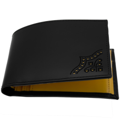 Ettinger London Brieftasche Brogue Schwarz