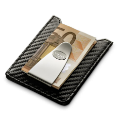 Kreditkartenhalter mit Geldscheinklammer SPORT Black Carbon 