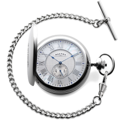 SAVONETTE-TASCHENUHR Perlmutt 