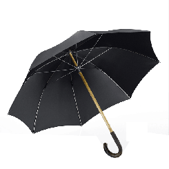 Herrenschirm Holzstock Kastanie mit Kastanie-Griff ungeschält 