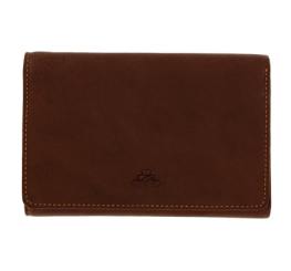 Herren Portemonnaie mit Kleingeldfach Braun
