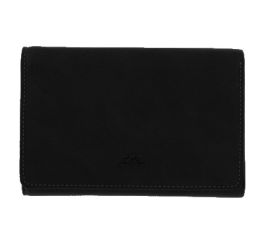 Herren Portemonnaie mit Kleingeldfach Schwarz