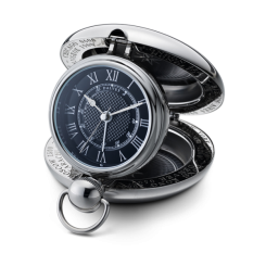 VOYAGER CLOCK Schwarz